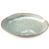 Simon Pearce Burlington Moss Glen Dinner Plate